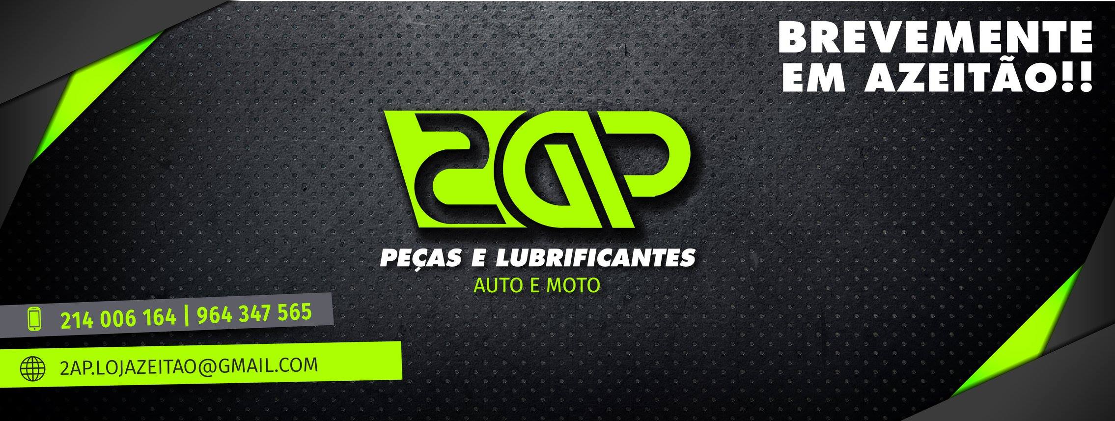 Produtos 2AP — lubrificantes e peças auto